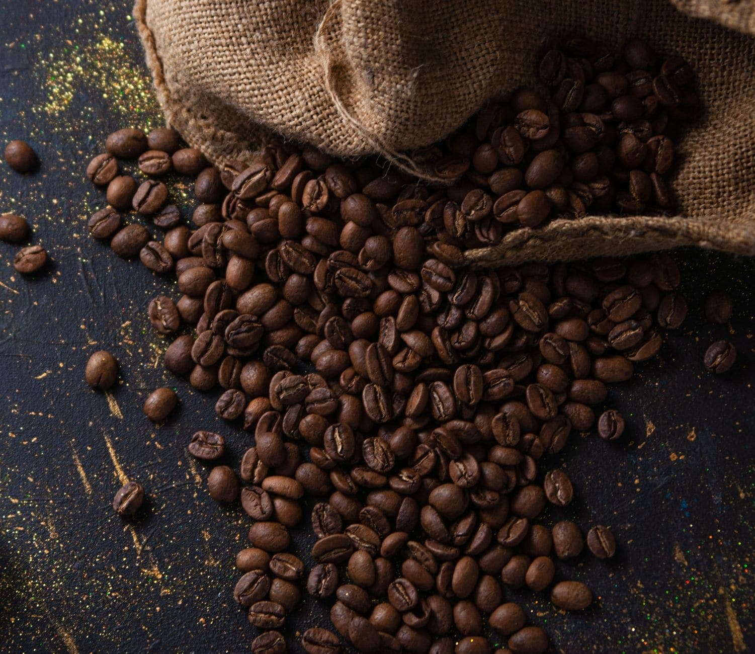 Koffiebonen van dichtbij